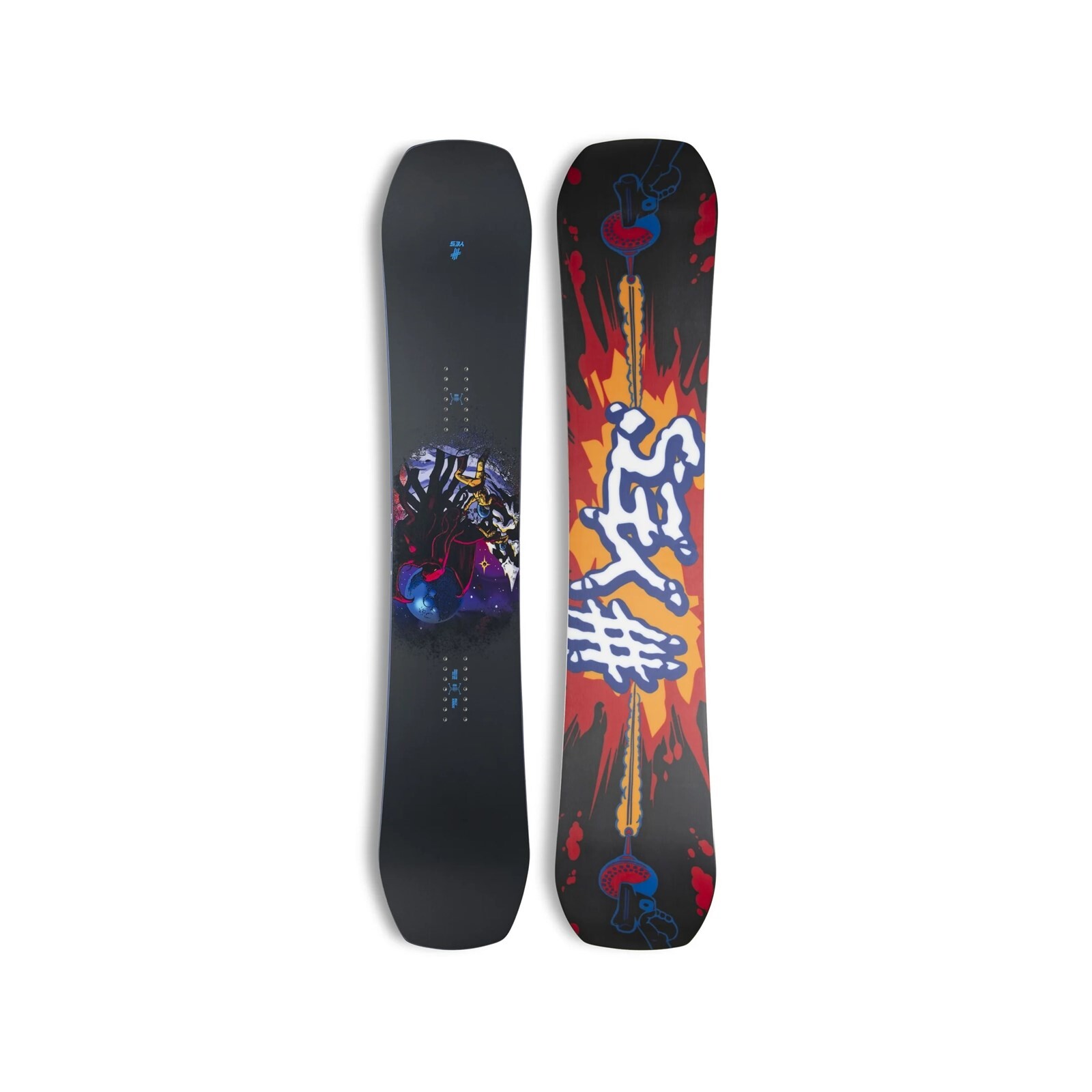snowboard YES - Sender Xtrm Black (MULTI)