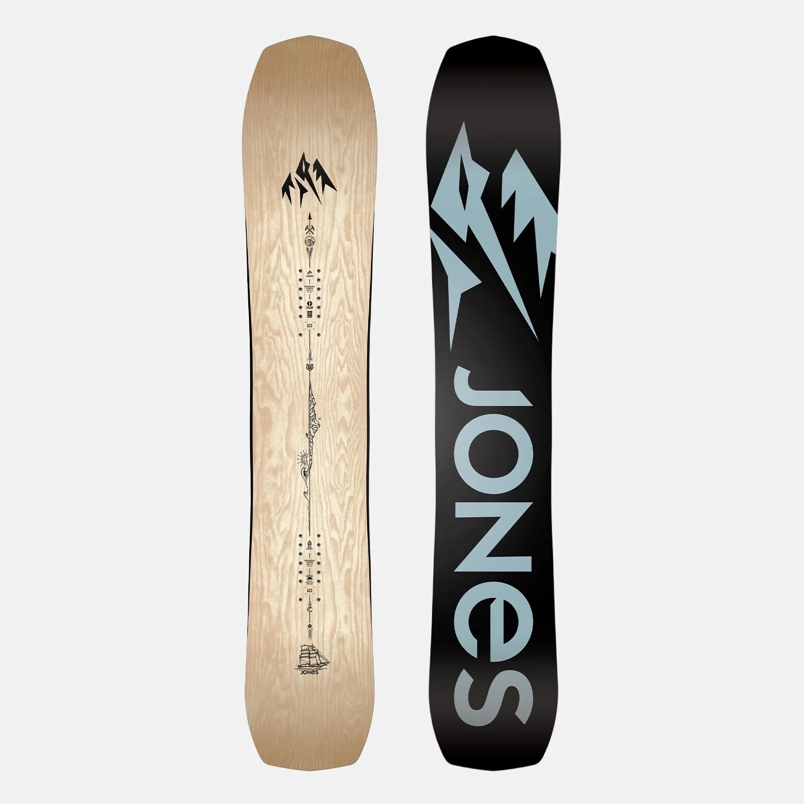 snowboard JONES - Flagship Natural (NATURAL) velikost: 158