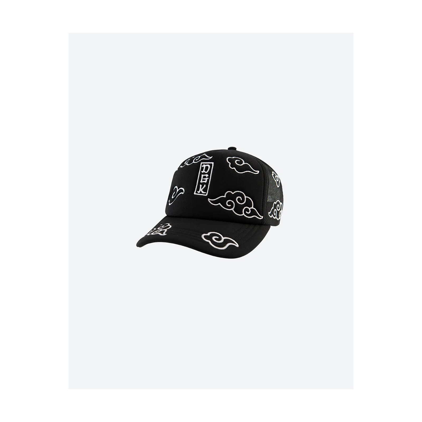 kšiltovka DGK - Arashi Trucker Hat Black (BLACK)