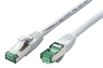 Roline RM S/FTP patchkabel kat. 6a, 20m, šedý