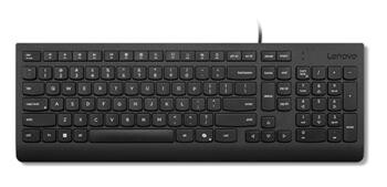 Lenovo Essential, USB-A, CZ layout, Černá