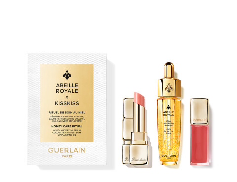 Guerlain Dárková sada Abeille Royale x Kisskiss Honey Care Ritual
