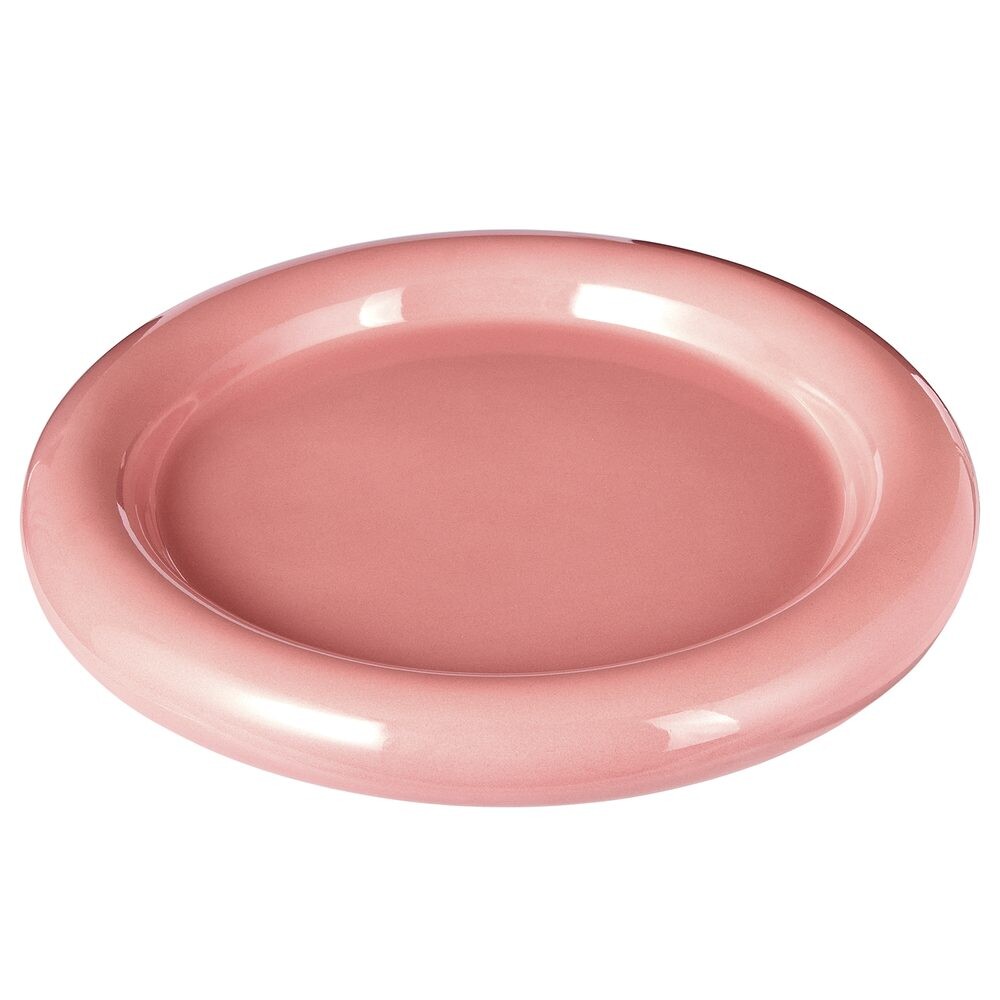 GROOVE Talíř 27 cm - růžová