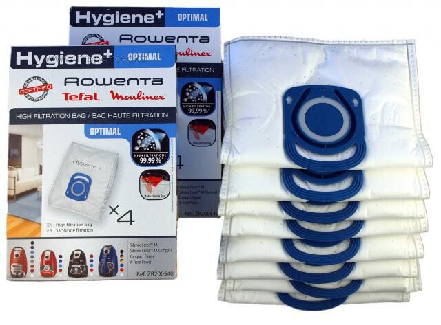Sáčky pro vysavač ROWENTA RR8797WH X-Plorer S90+ Animal Allergy 8ks textilní