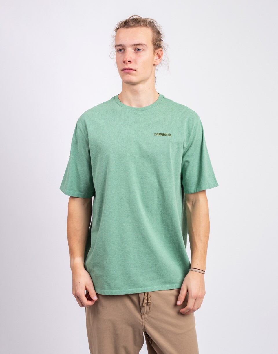 Patagonia M's Fitz Roy Icon Responsibili-Tee Ellwood Green S