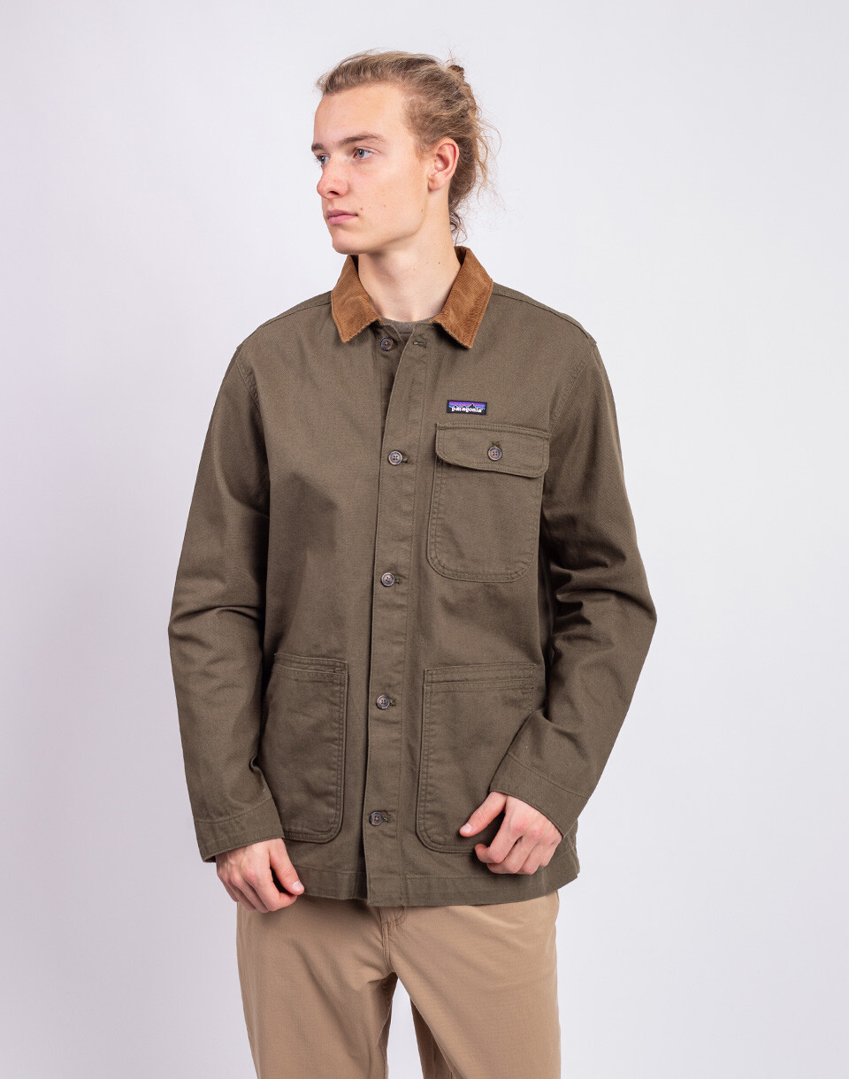 Patagonia M's Point Reyes Canvas Jacket Basin Green S