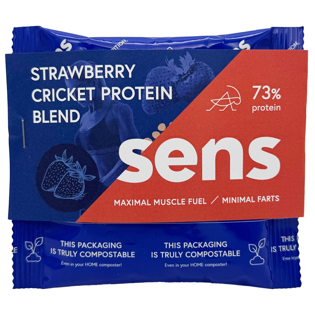 Proteinový prášek Sens Shake blend - jahodový 35 g