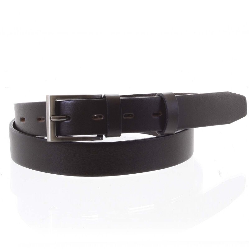 Pánský kožený opasek Fedor hnědý vel. 100