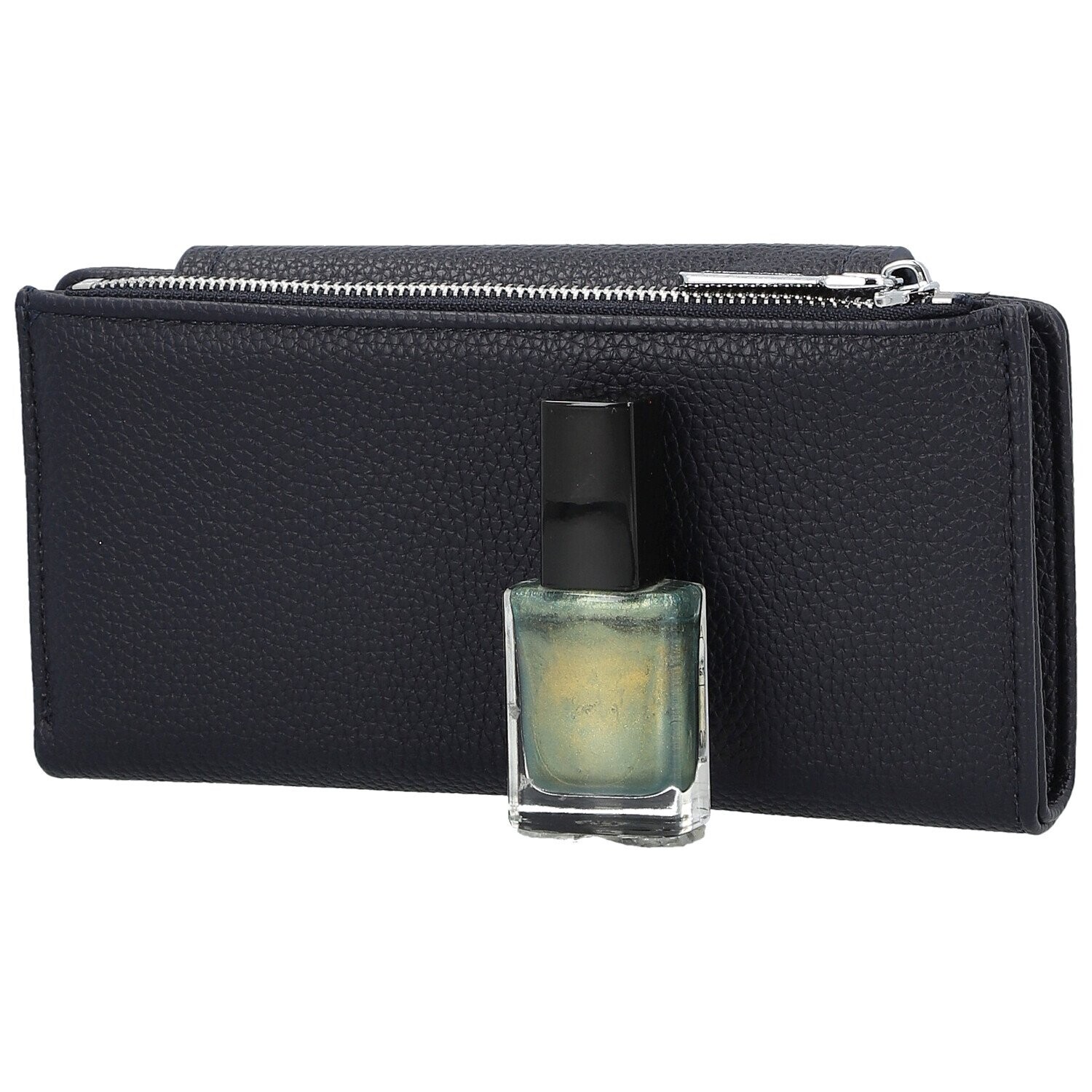 Trendy dámská koženková peněženka Coveri Elaya, tmavě modrá