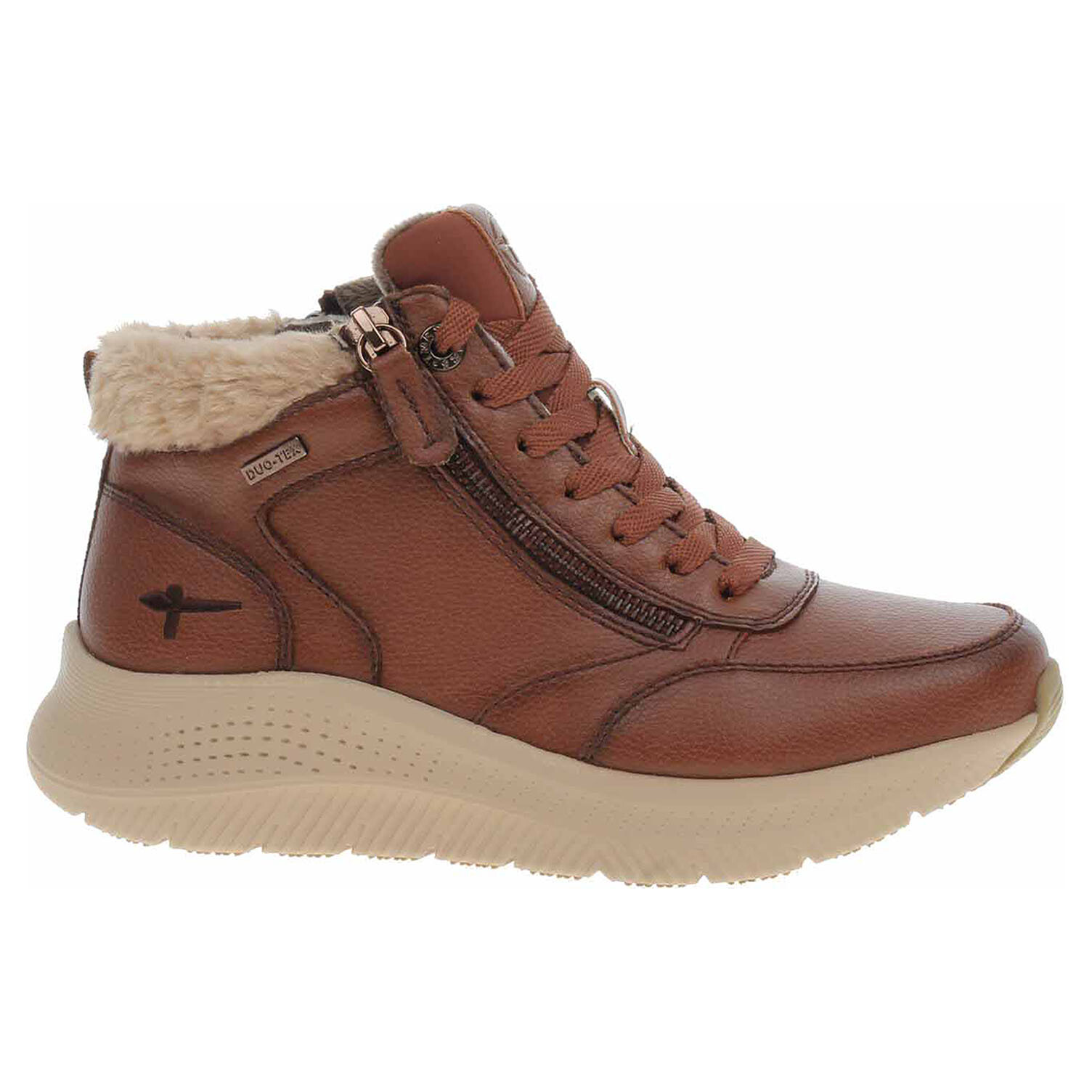 Ecco Tamaris dámská kotníková 8-85200-45 cognac 22401402