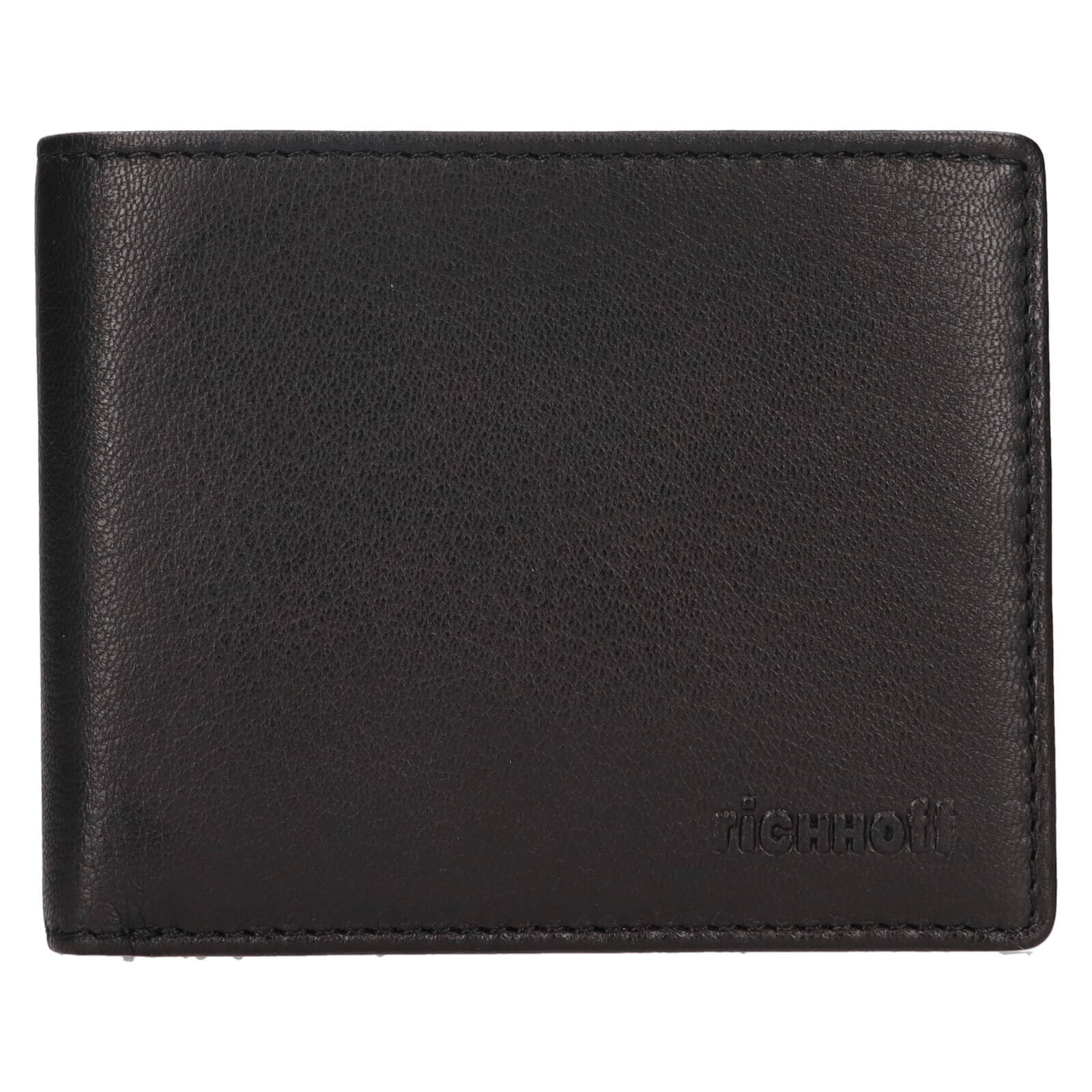 Pánská kožená peněženka Richhoff Alfons - černá