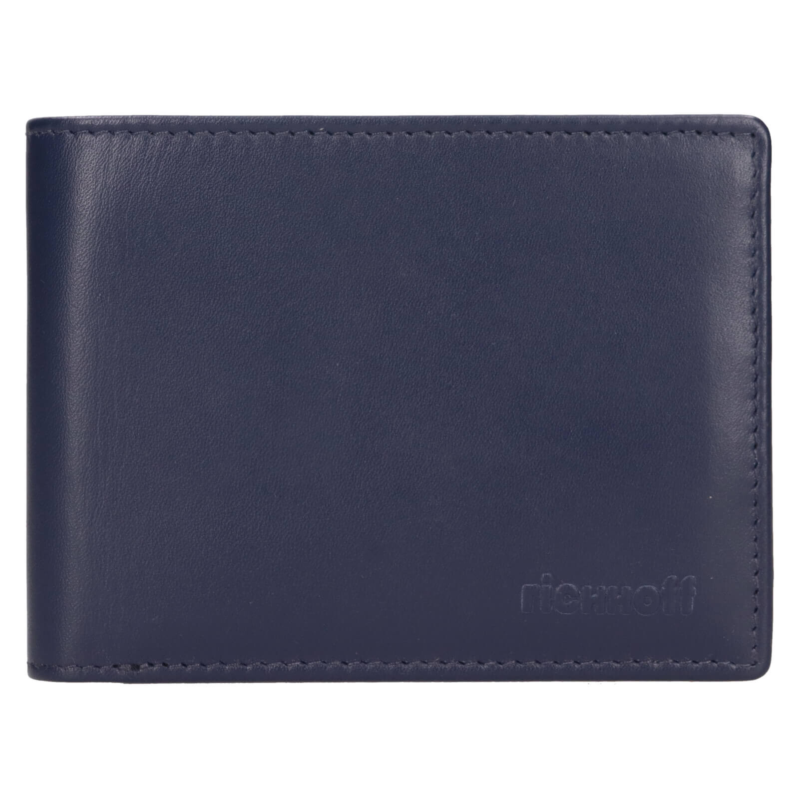 Pánská kožená slim peněženka Richhoff Petr - modrá