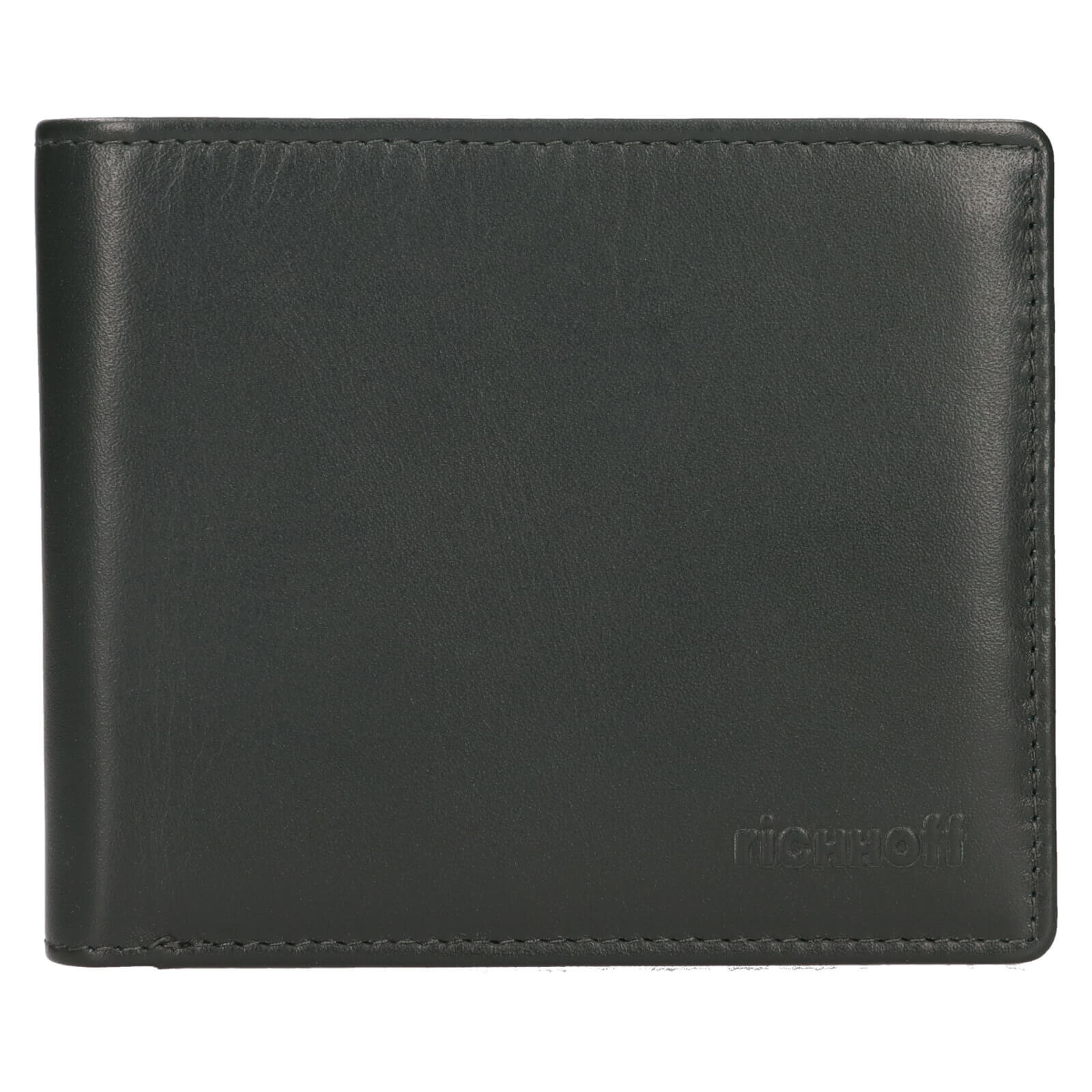 Pánská kožená peněženka Richhoff Martin - tmavě zelená