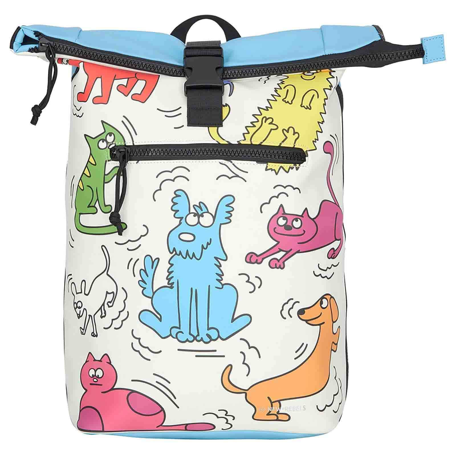 Velký rolovací batoh New Rebels Cartoon 0,8l