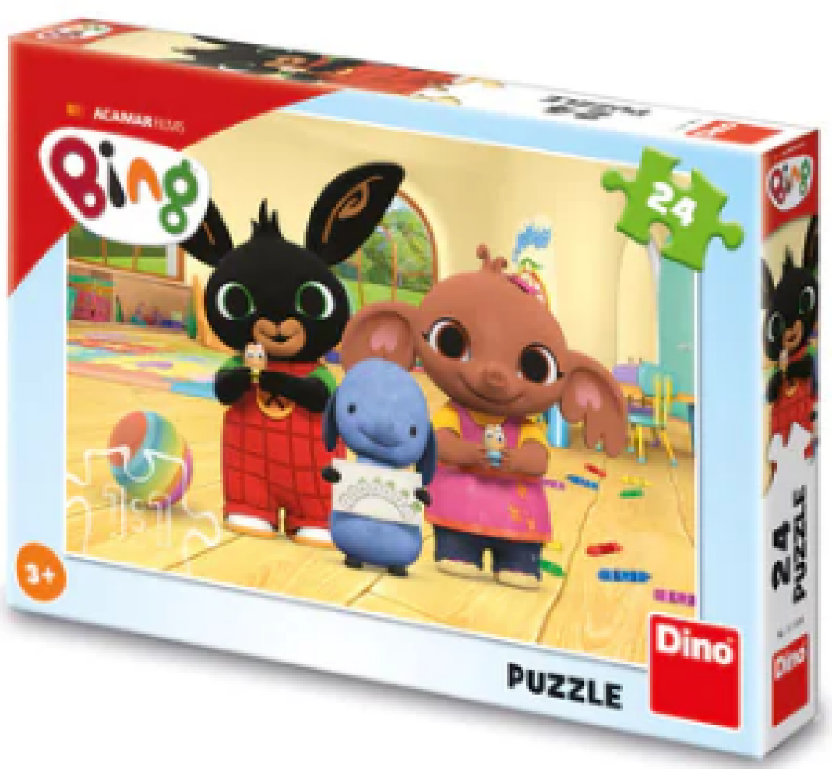 Puzzle Bing maluje 24 dílků