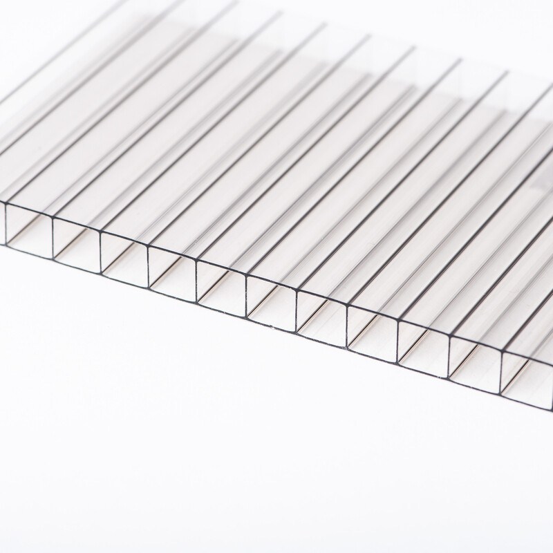 Deska polykarbonátová dutinková MULTICLEAR 10 BOX 2 WALL 2UV bronz 1 050×7 000 mm