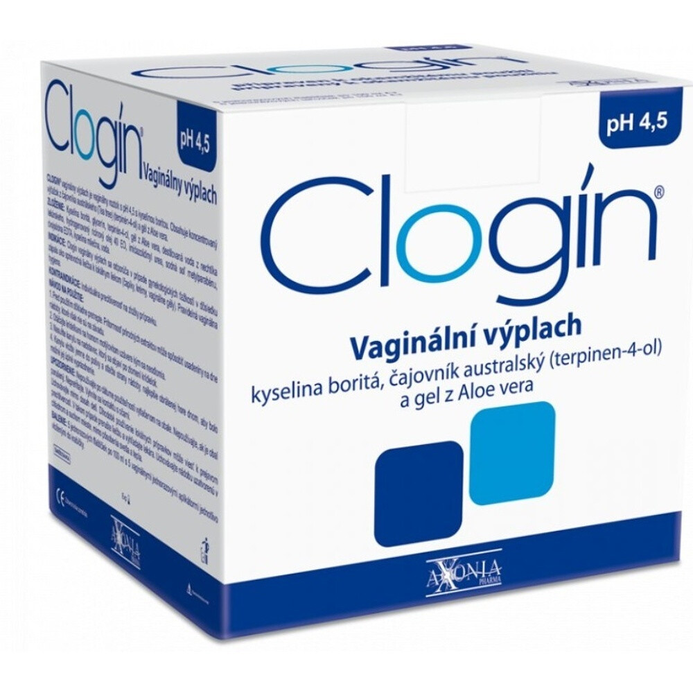 CLOGIN Vaginální výplach 100 ml 5 kusů, poškozený obal
