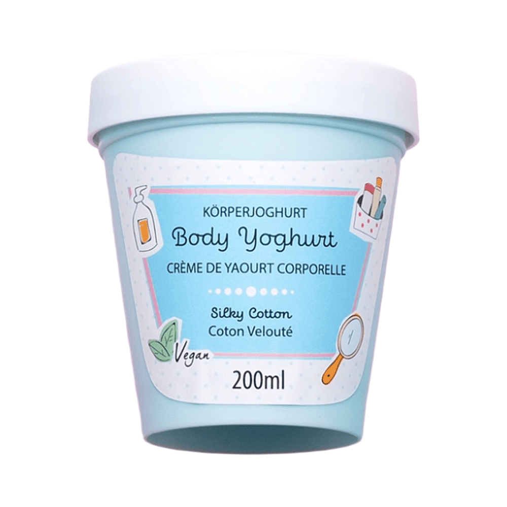 BADEFEE Tělový jogurt Silky Cotton 200 ml