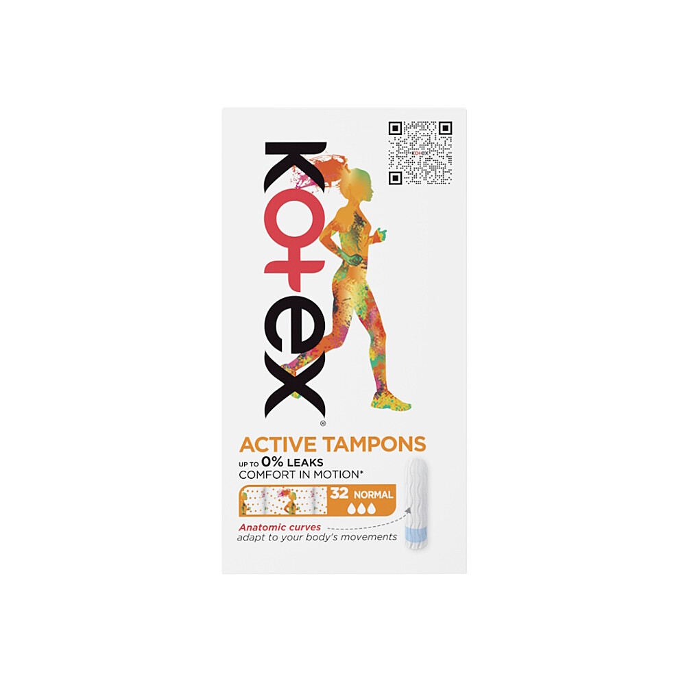 KOTEX Active normal tampony 32 ks