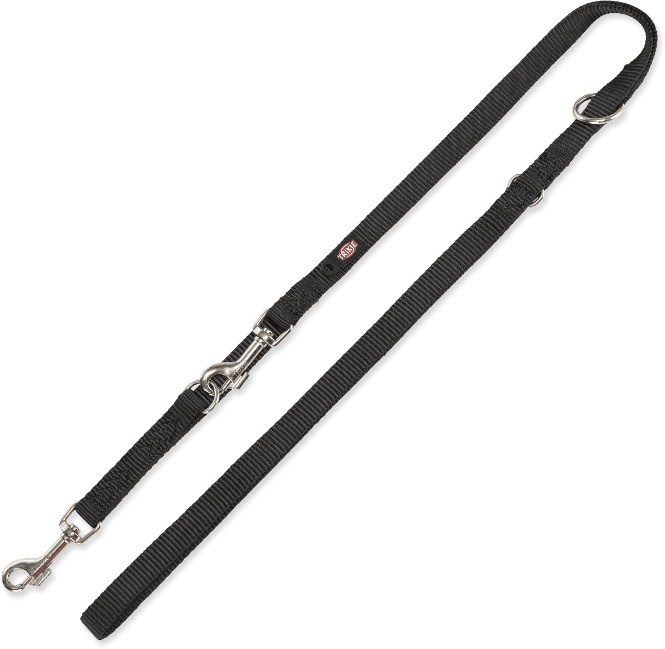 Vodítko Trixie Premium prodlužovací XS–S černé