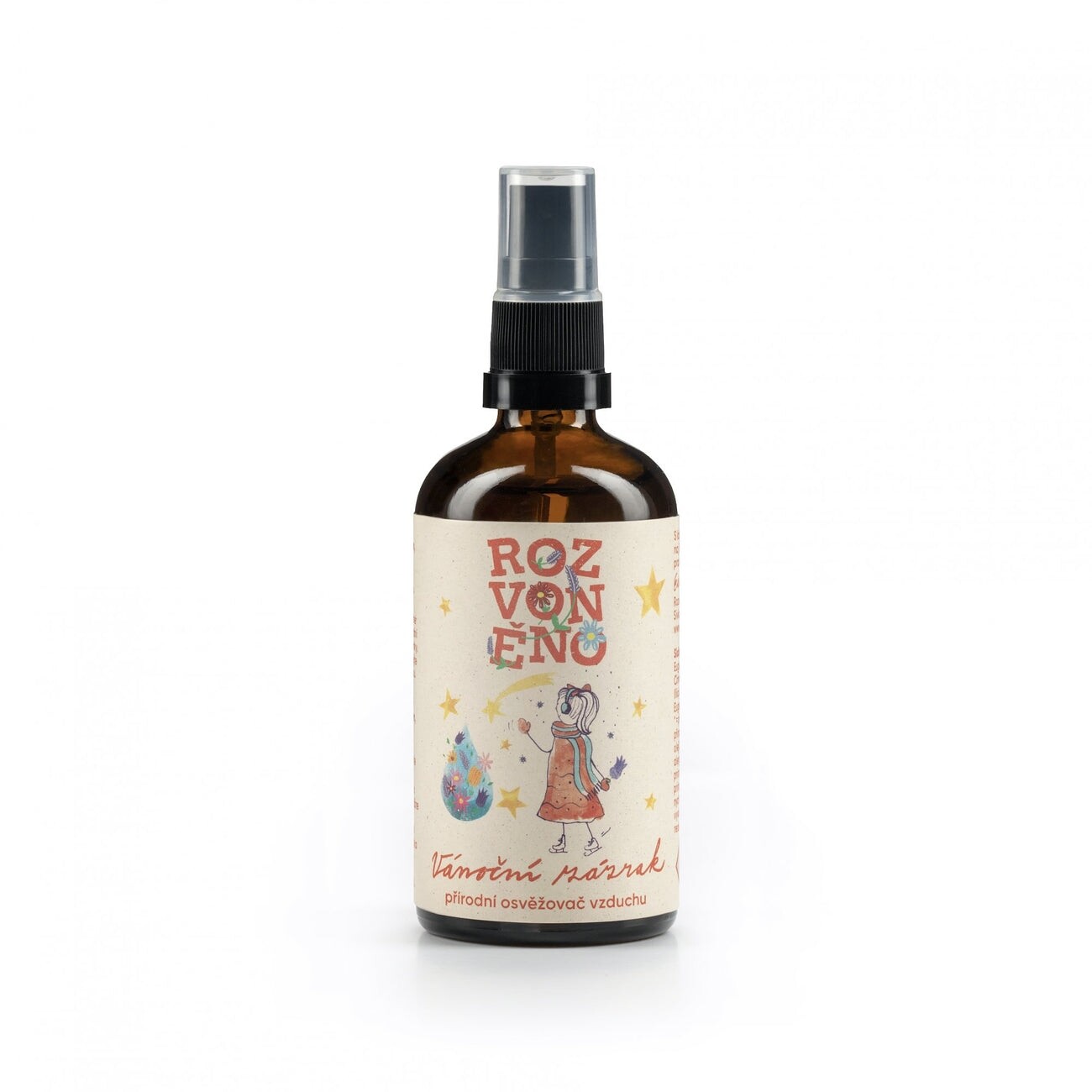 Vánoční zázrak (přírodní osvěžovač vzduchu s hřebíčkem, skořicí, badyánem a anýzem) Rozvoněno - 100 ml