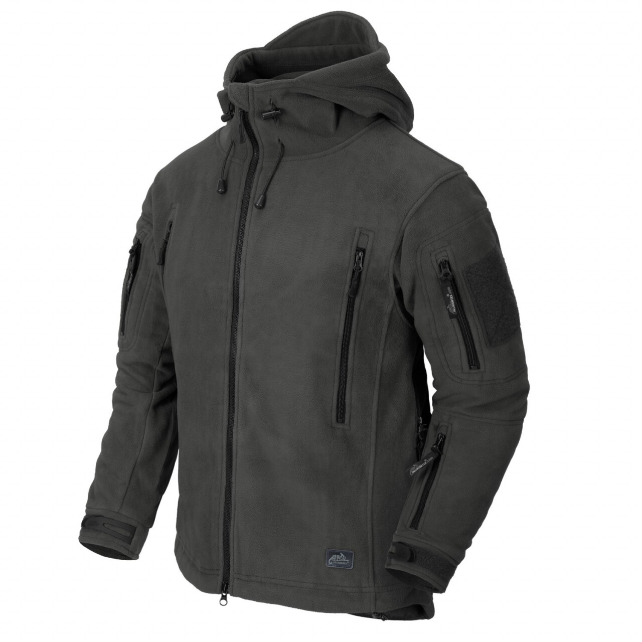 Bunda fleecová Helikon Patriot Double Fleece - šedá, L
