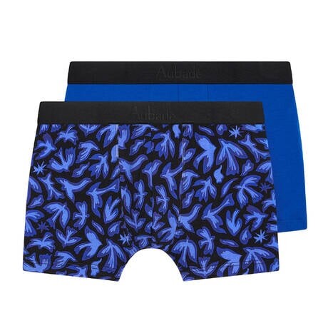 Boxerky AUBADE (XB58T-06), Velikost M, Barva modrá