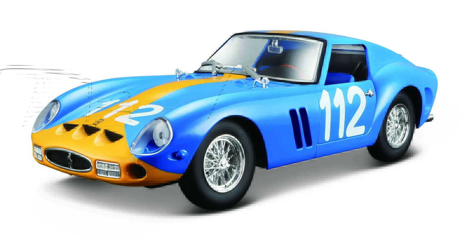 Bburago 1:24 Ferrari  Racing MODEL KIT - 250 GTO nr.112 blue