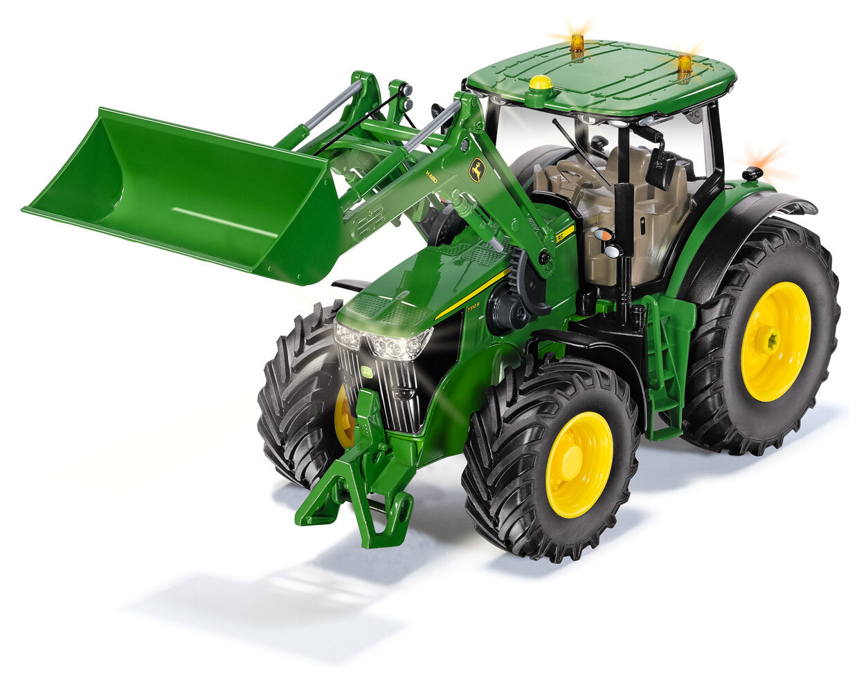 SIKU Control – Bluetooth traktor John Deere s předním nakladačem, 1:32