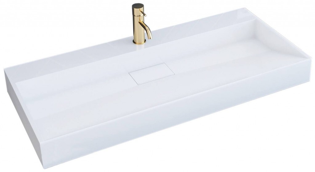 REA Umyvadlo na desku Goya 100 bílé REA-U8903