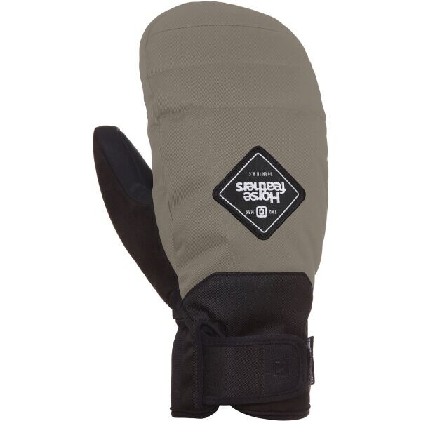 Horsefeathers MIDWAY Unisexové zimní rukavice, šedá, velikost