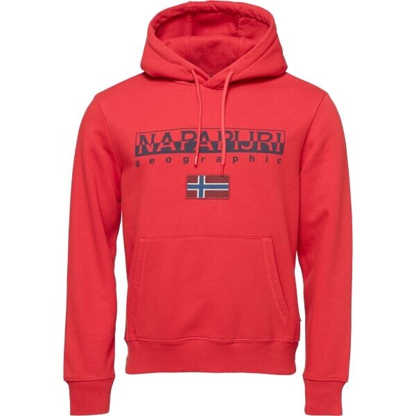 Napapijri B-AYAS H 1 Pánská mikina, červená, velikost