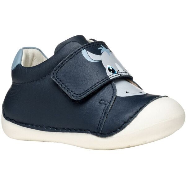 Geox B TUTIM Chlapecké volnočasové boty, tmavě modrá, velikost