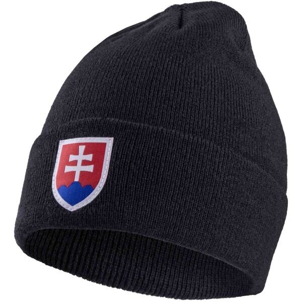 FLLÖS FANLINE HAT SLOVAKIA 2 Zimní čepice, černá, velikost