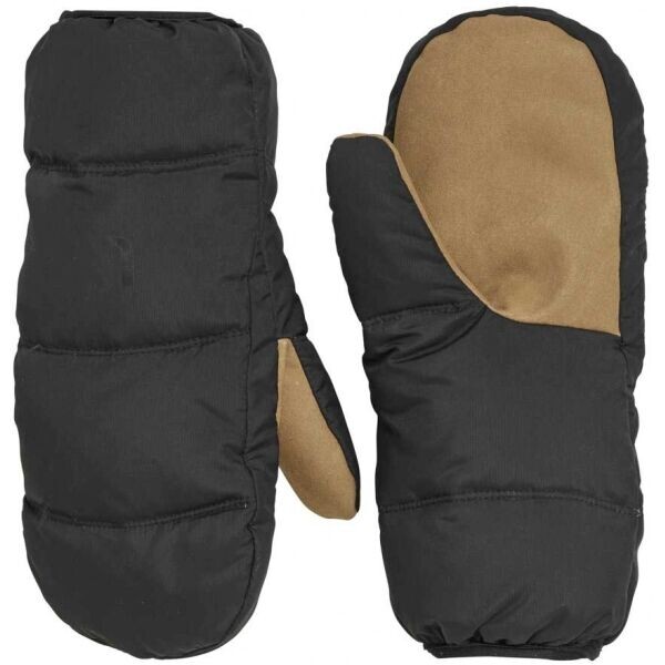 KARI TRAA RILDA Dámské péřové rukavice, černá, velikost