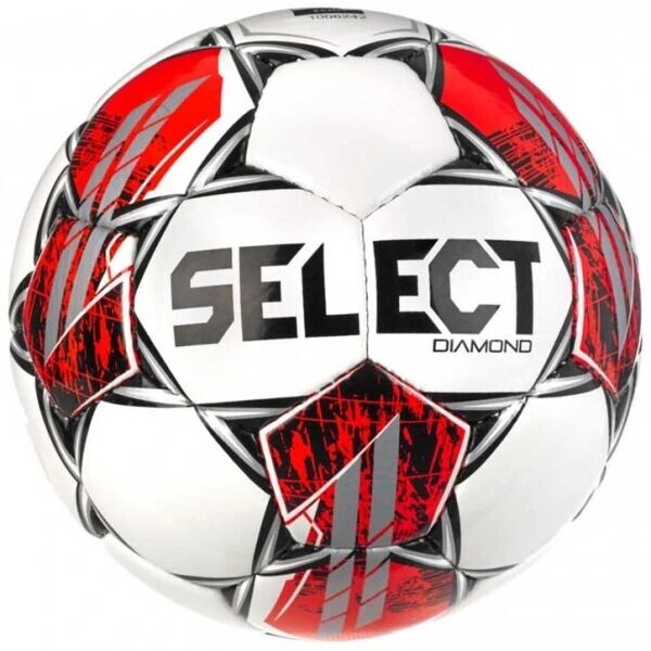 Select FB DIAMOND Fotbalový míč, bílá, velikost