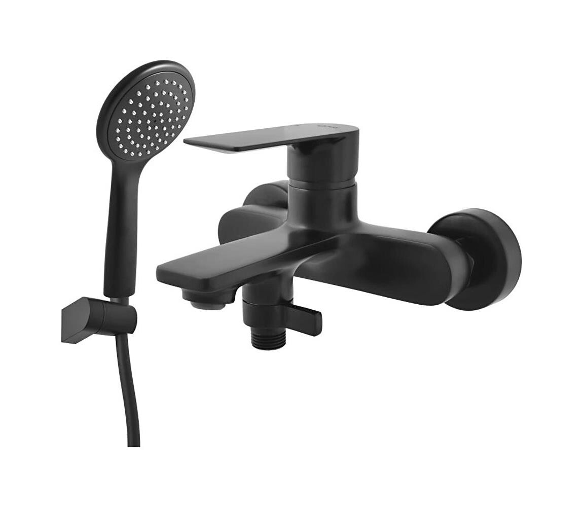 RAV Slezák NL154.5/2CMAT - Vanová sada s baterií NIL matná černá NL154.5/2CMAT