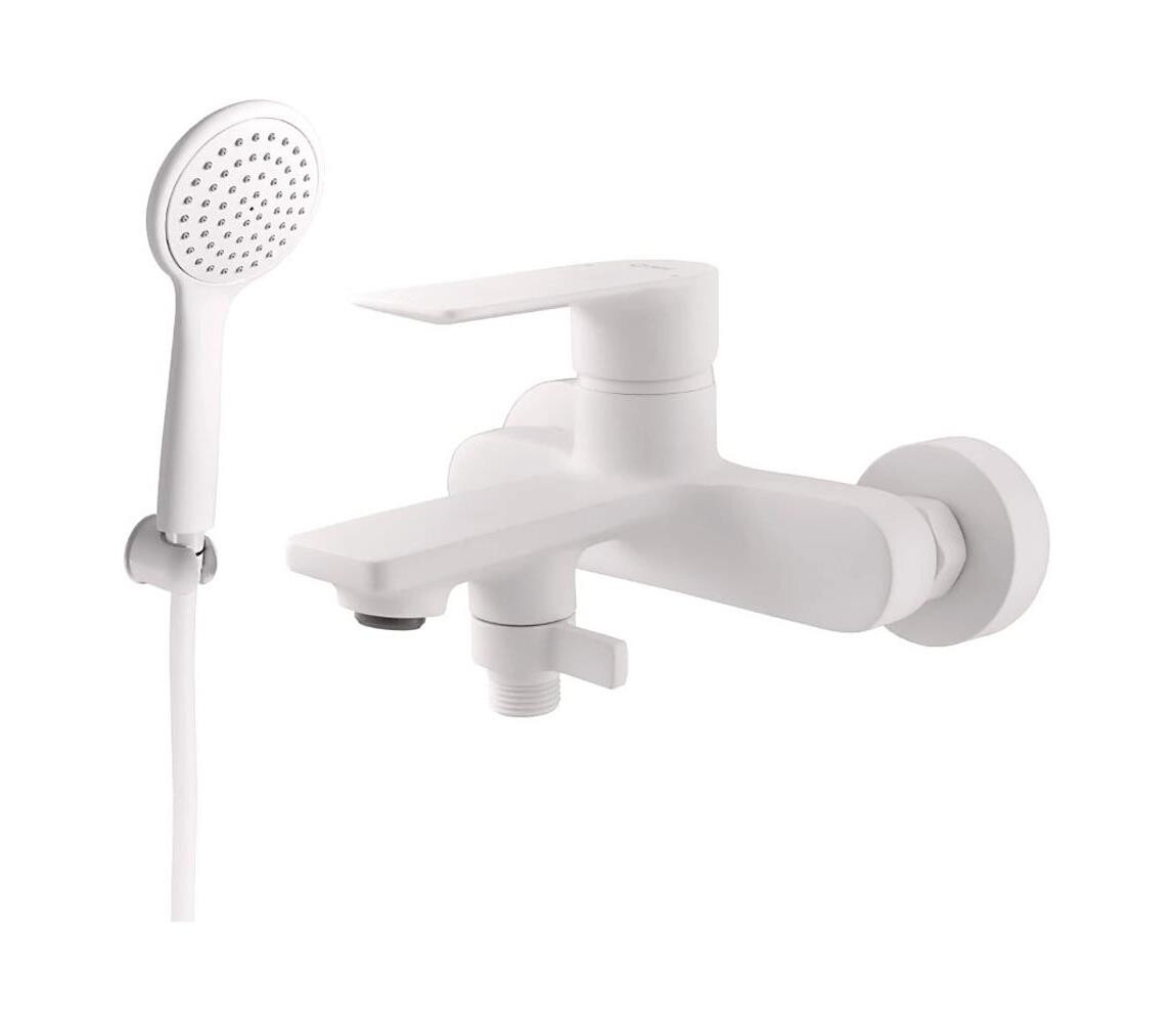 RAV Slezák NL154.5/1BMAT - Vanová sada s baterií NIL matná bílá NL154.5/1BMAT