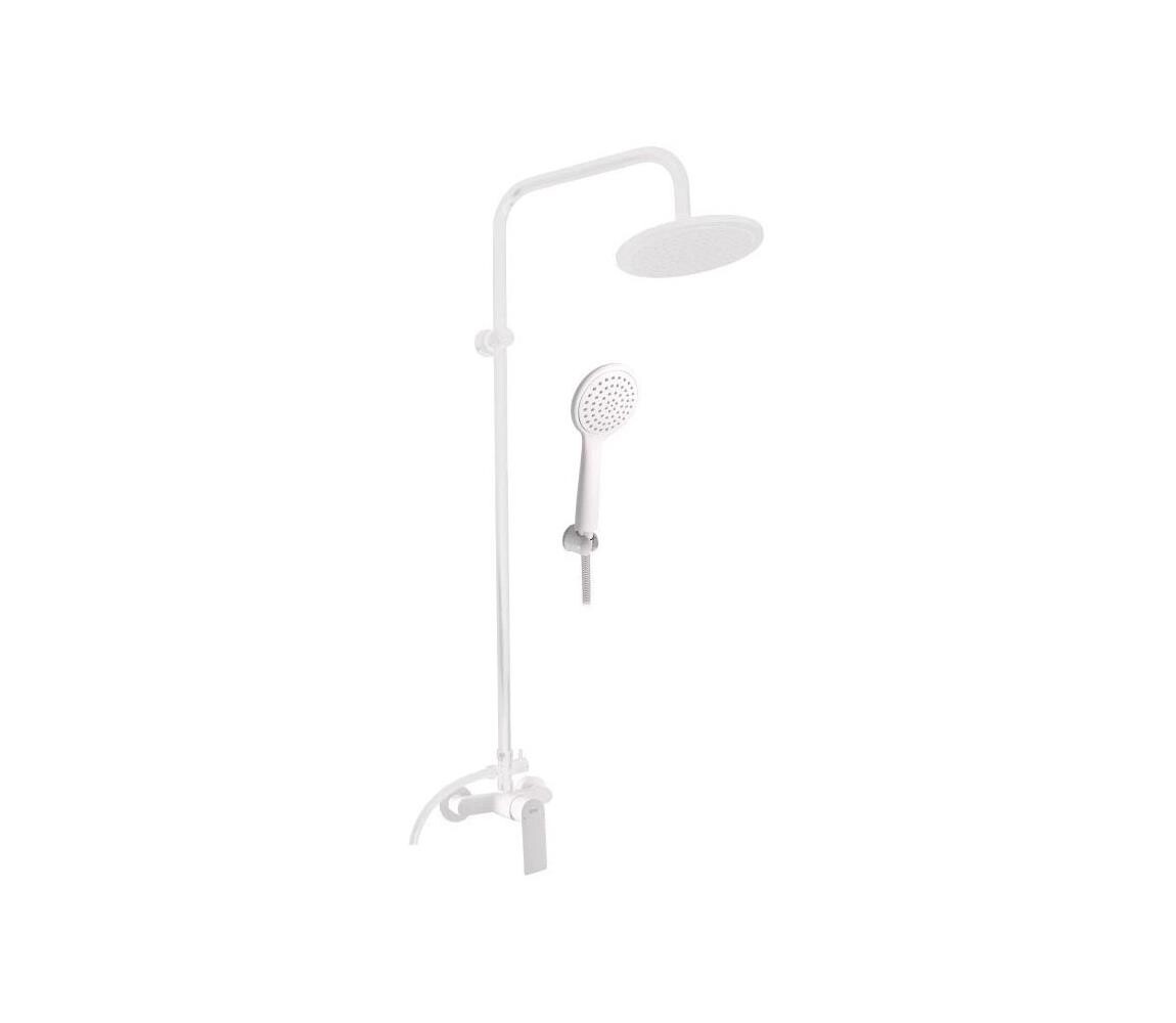 RAV Slezák NL182.5/7BMAT - Sprchová sada s baterií NIL matná bílá NL182.5/7BMAT