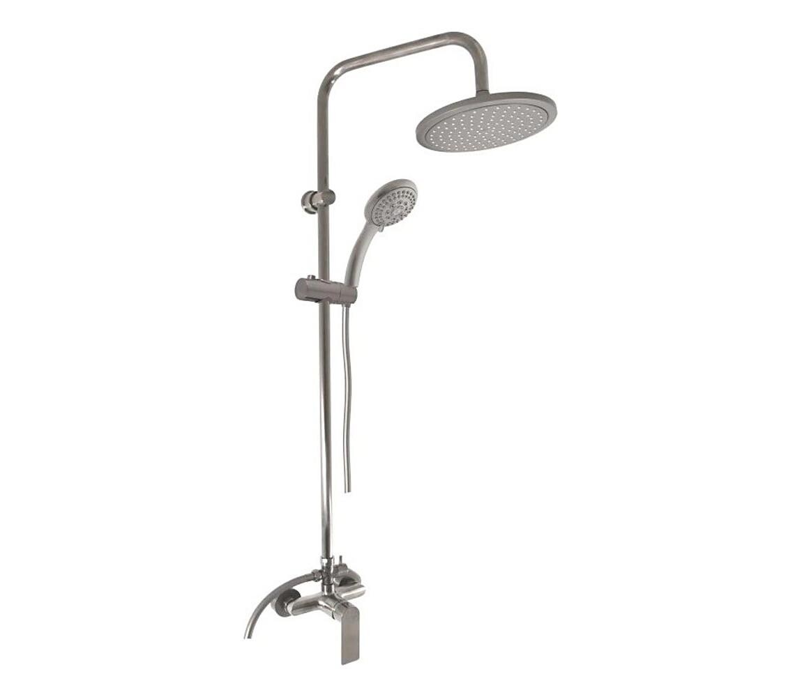 RAV Slezák NL182.5/7MGL - Sprchová sada s baterií NIL lesklá šedá NL182.5/7MGL