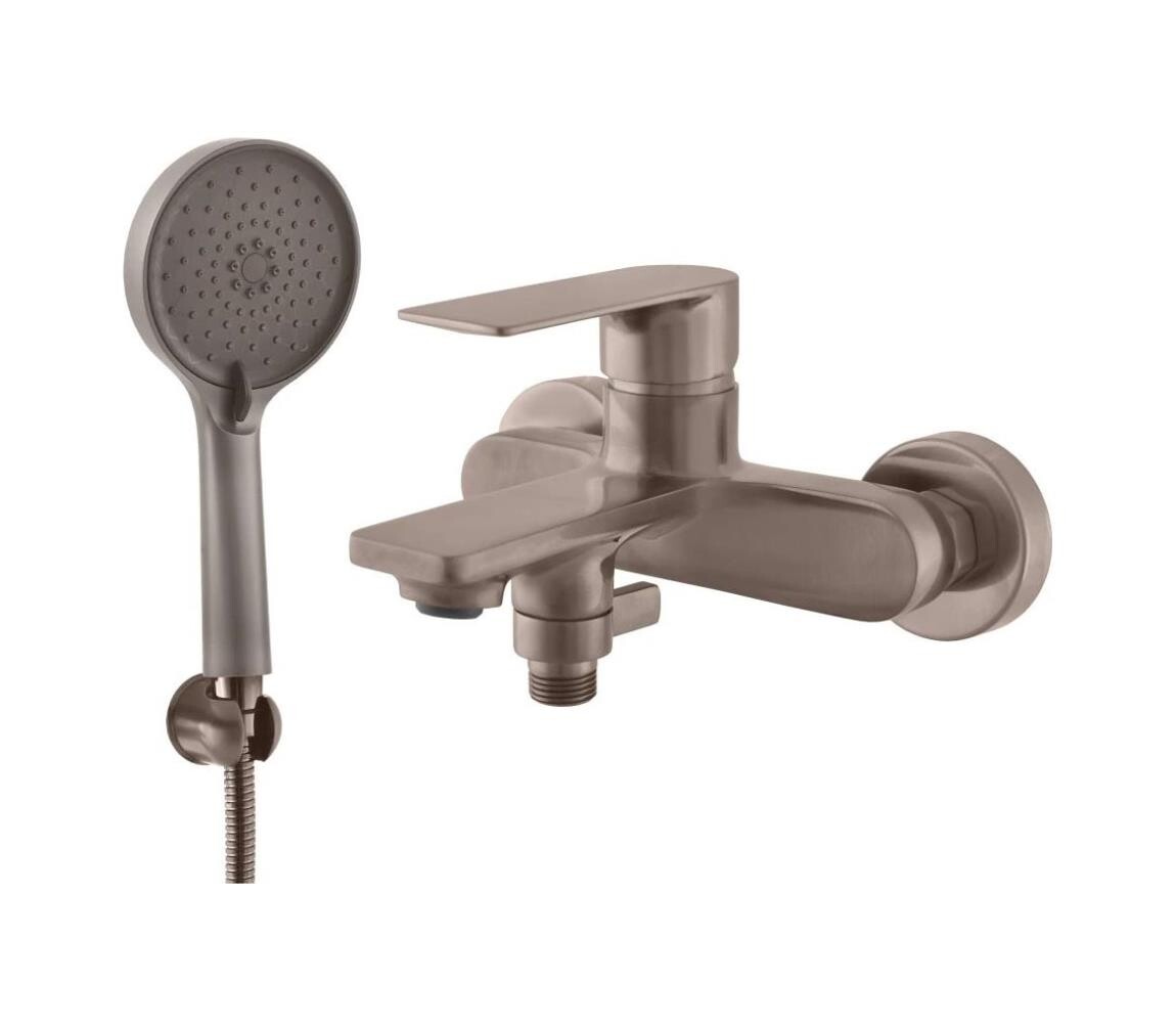 RAV Slezák NL154.5/1MGK - Vanová sada s baterií NIL kartáčovaná šedá NL154.5/1MGK