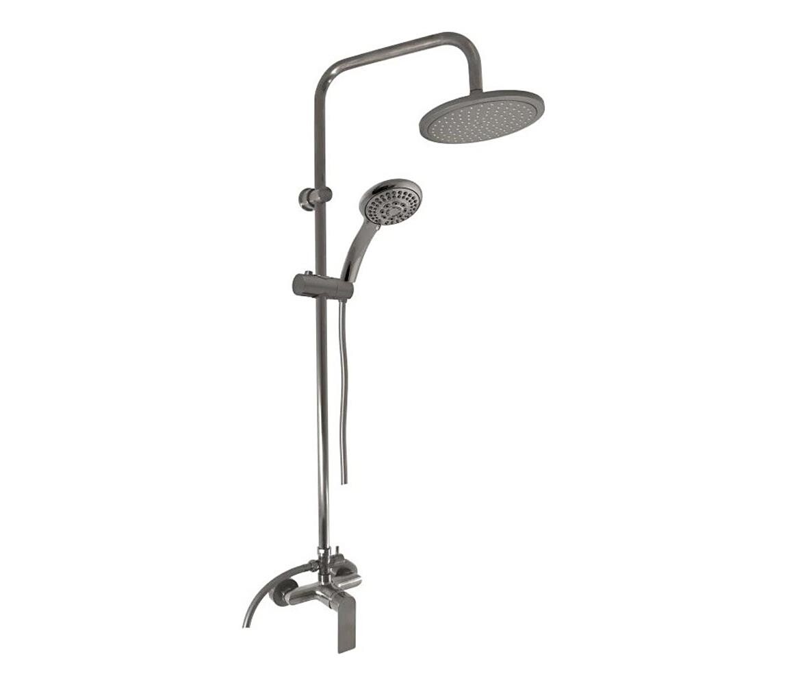 RAV Slezák NL182.5/7-1MGK - Sprchová sada s baterií NIL kartáčovaná šedá NL182.5/7-1MGK