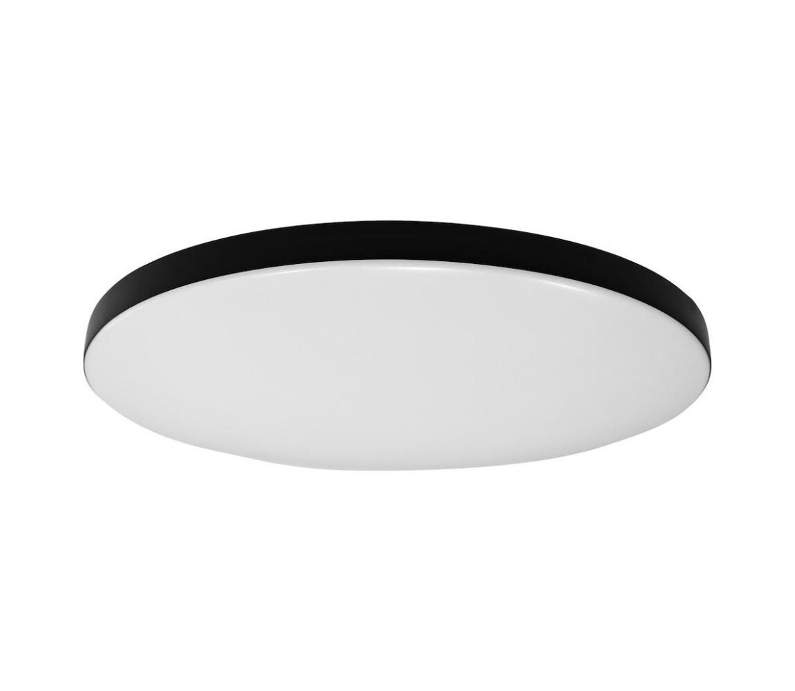 LED Stmívatelné stropní svítidlo SIENA LED/80W/230V 3000-6000K pr. 75cm černá+DO ML1834
