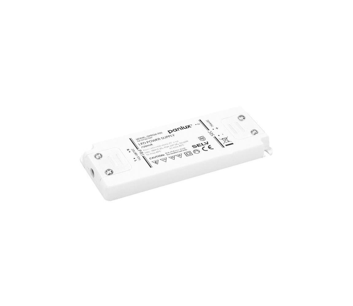 LED Elektronický transformátor 20W/230V/700mA DRT020/700