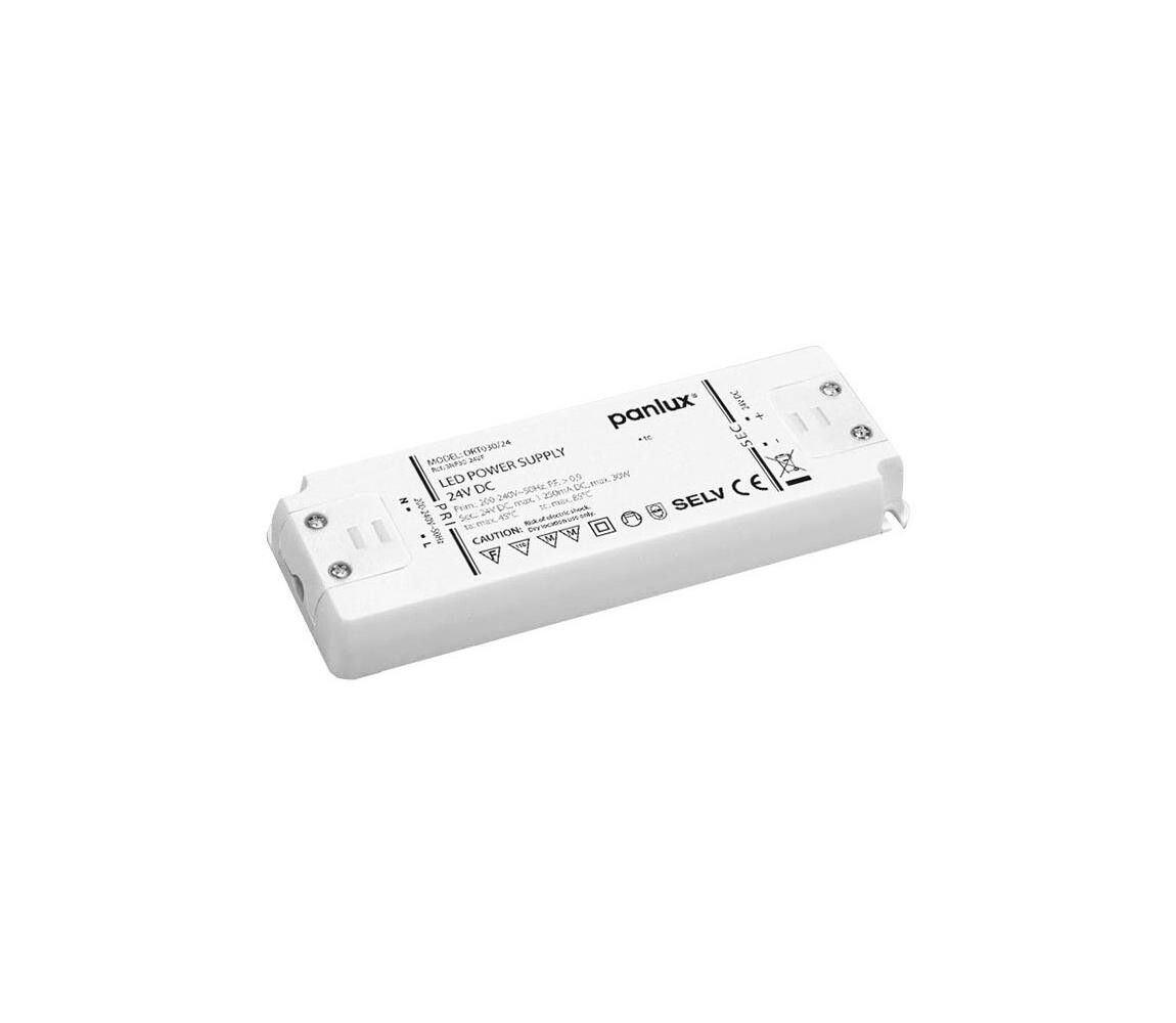 LED Elektronický transformátor 30W/230/24V DRT030/24