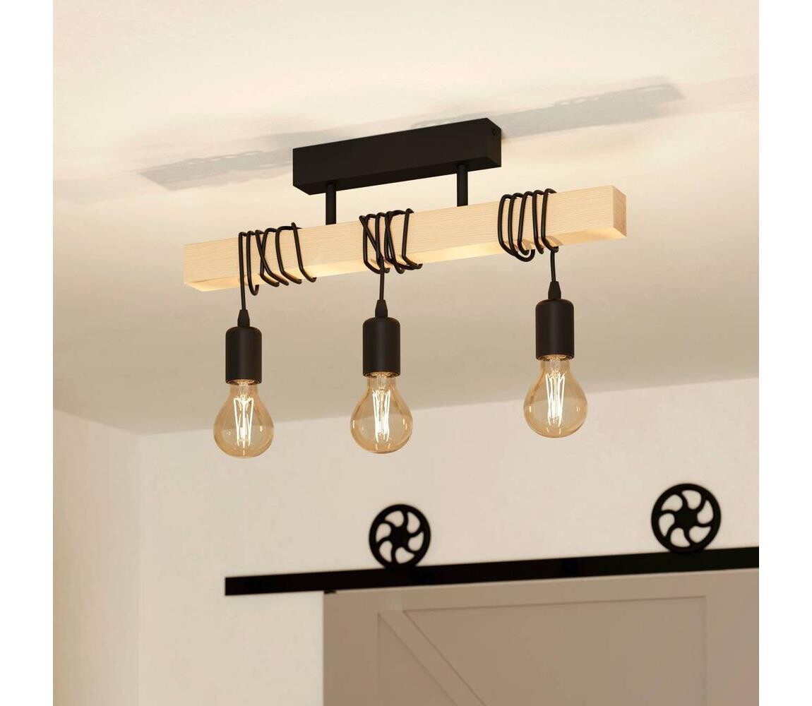 Eglo 55247 - Přisazený lustr TOWNSHEND 3xE27/60W/230V 55247