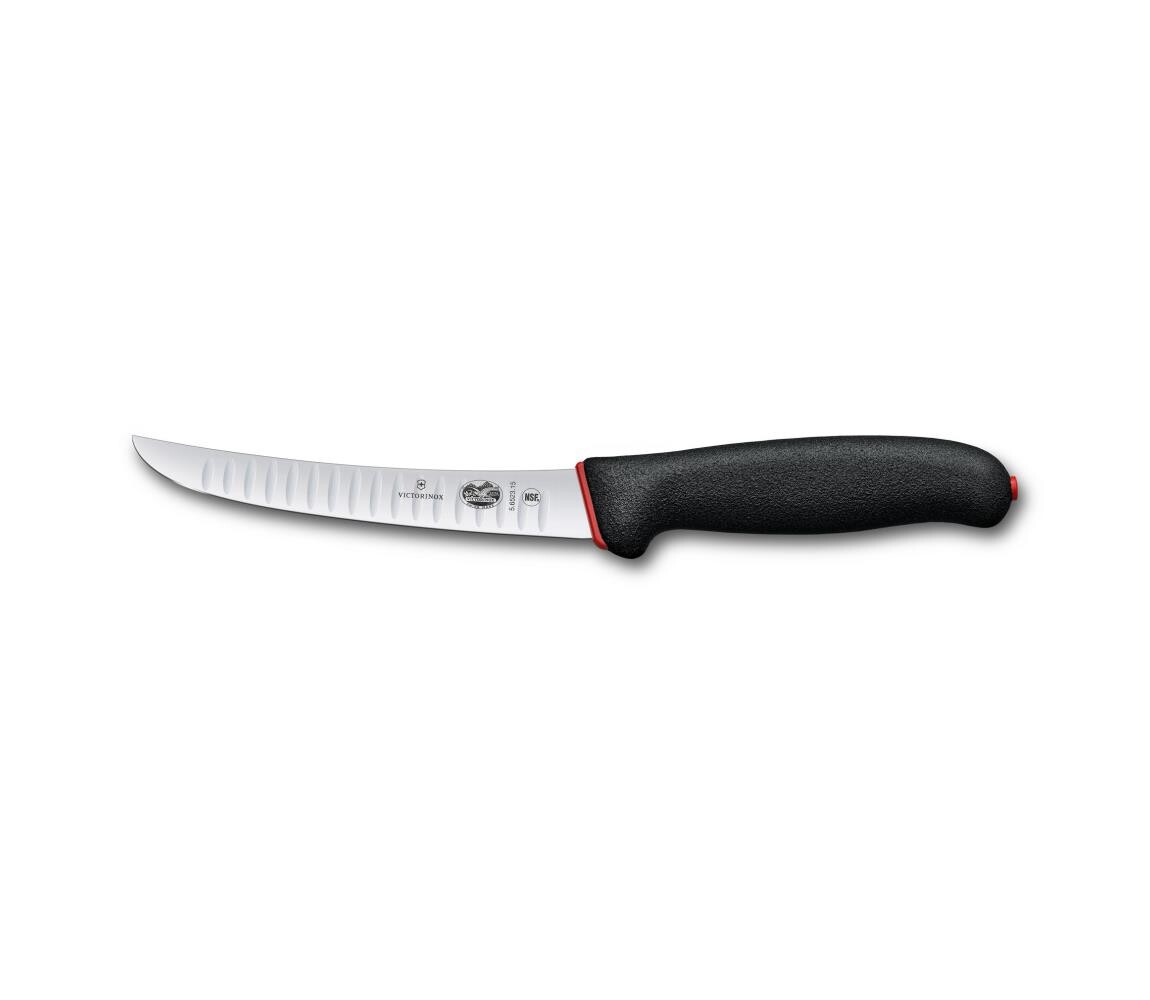 Victorinox - Kuchyňský nůž vykosťovací DUAL GRIP 15 cm černá 5.6523.15D