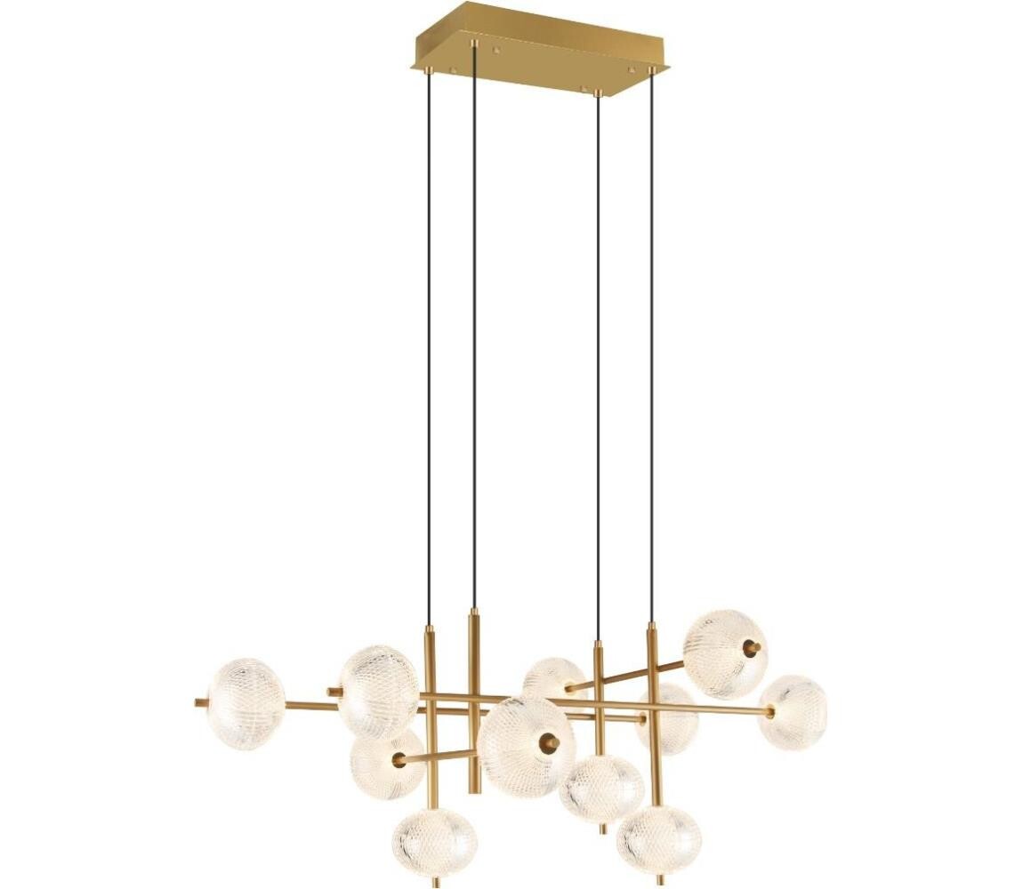 Zuma Line 003064-034755 - LED Lustr na lanku GALATEA LED/63W/230V zlatá 003064-034755