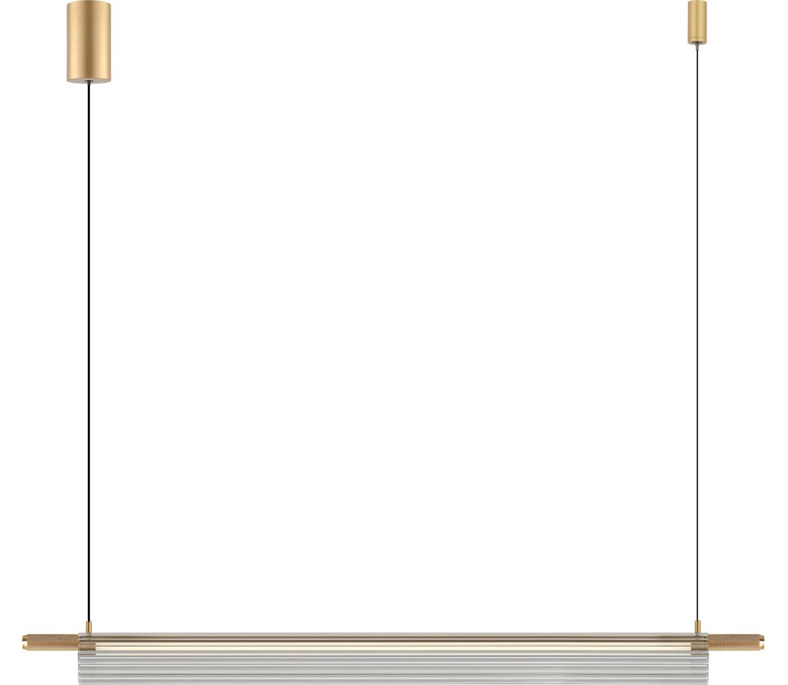 Zuma Line 003064-034746 - LED Lustr na lanku ARCUS LED/14W/230V zlatá 003064-034746