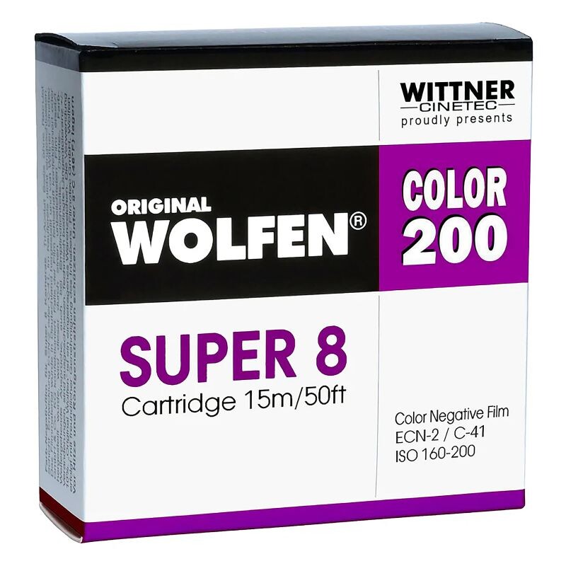 WOLFEN Color 200 Super 8 mm/15 m